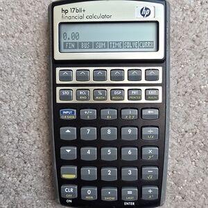 HP 17Bll+ Financial Calculator
